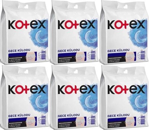 Gece Külodu / Külot Standart Beden (Yoğun Regl Dönemine Özel) 12 Li Set (6Pk*2)