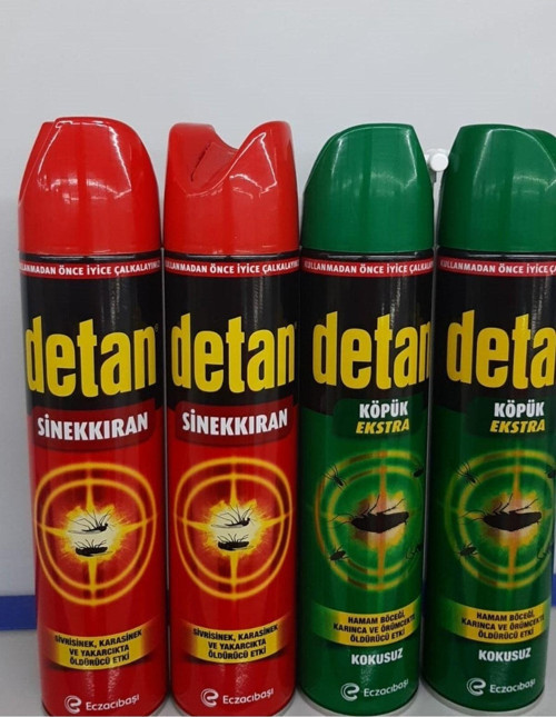 2 Sınekkıran Sprey 275 Ml & 2 Adet Böcekkıran Sprey 275 Ml