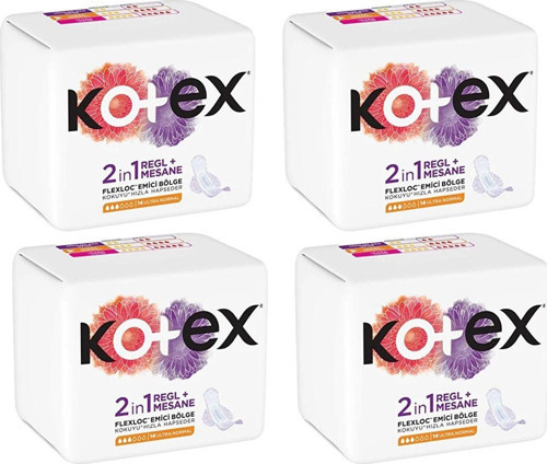 2İn1 Lohusa Pedi + Regl Ve Mesane Pedi Ultra Normal 4 Paket 56 Adet