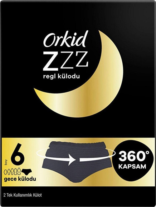 Regl Gece Kilodu - 6 Boy - 2'Li