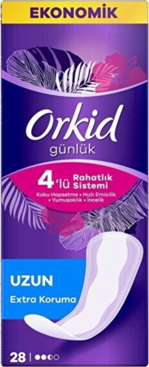 Günlük Ped Uzun Ekonomik Paket 28 Adet