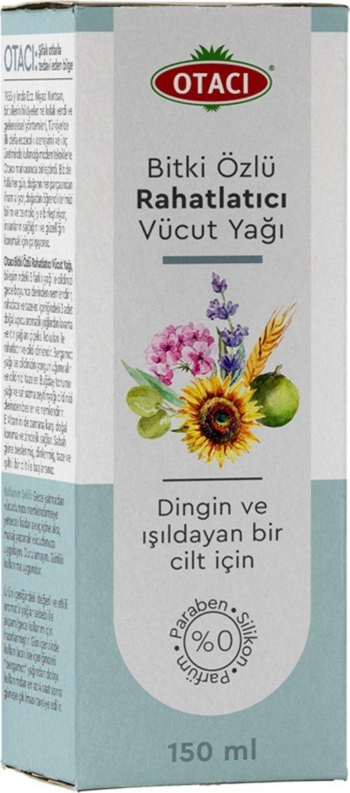 Bitki Özlü Rahatlatıcı Vücut Yağı 150 Ml