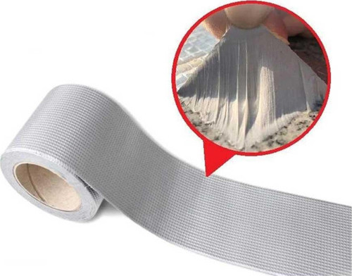 Evimdeyok 5 Metre X 10cm Çamur Bant Alüminyum İzolasyon Tamir Çatlak Bantı