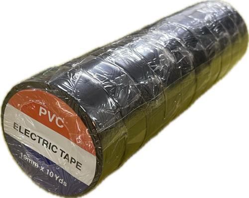 Elektrik İzole Bant Bant Elektrikçi Bantı 19mmx10yrd 1 paket (10adet)