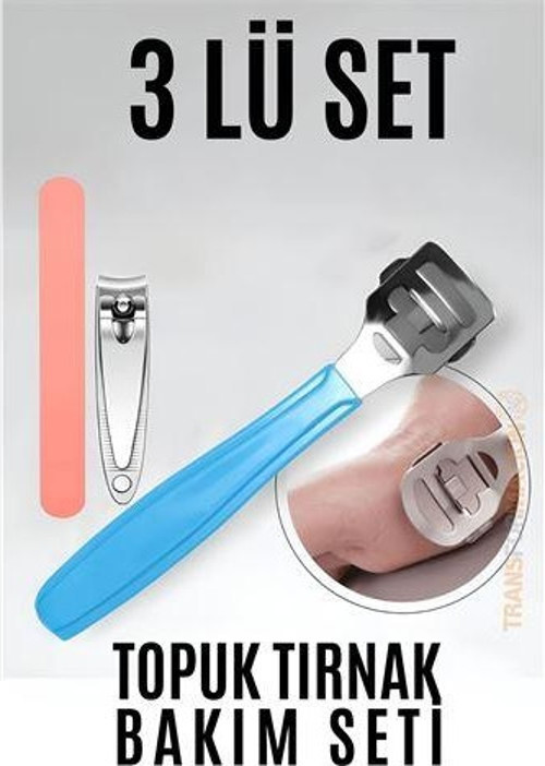 Topuk Ra"SPA" Tırnak Makası Törpü Seti
