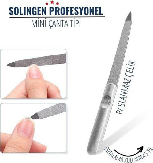 Mini Tırnak Törpüsü Paslanmaz Çelik Solingen Profesyonel