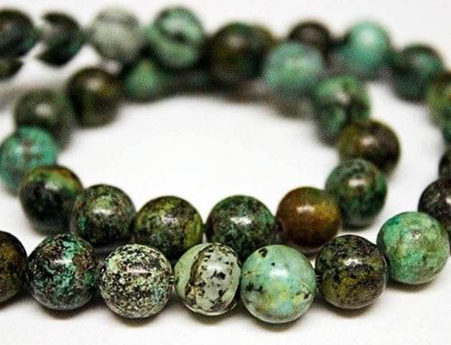 Afrika Turkuazı Taşı Royal Quality 8mm/4 Adet
