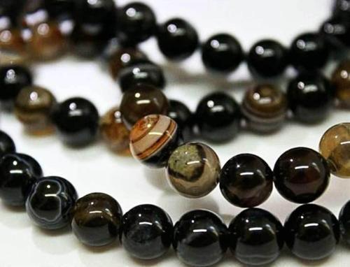 Akik Taşı 8mm/10 Adet (4102)