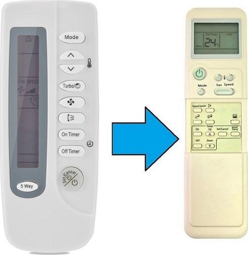 -Vestel ile uyumlu Klima Kumandası