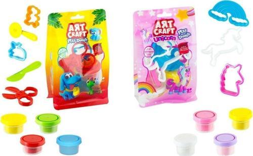ART CRAFT 4'LÜ POLY BAG OYUN HAMURU SETİ