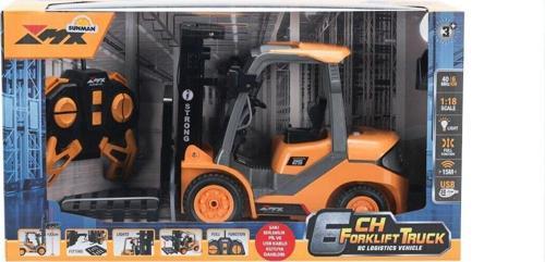 5087 SUN-RST-RC İŞ MAKİNESİ 1 18 FORKLİFT FF IŞIKLI 6CH 3 7V USB 40MHZ