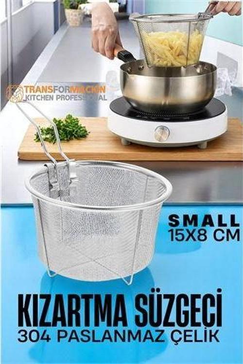 Kızartma Süzgeci Patates Kızartma Filtresi 304 Paslanmaz Çelik