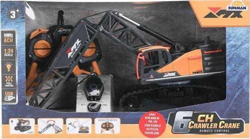 5086 SUN-İş Makinesi Paletli Vinç   1:24 Buldozer