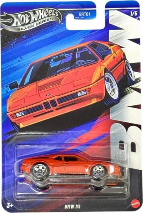BMW Silver Series 1/5 - Hot Wheels BMW M1 (1/64)