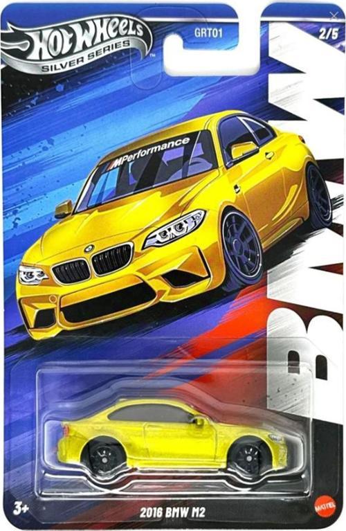 BMW Silver Series 2/5 - Hot Wheels 2016 BMW M2 (1/64)
