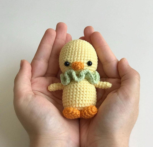 Civciv Amigurumi Anahtarlık