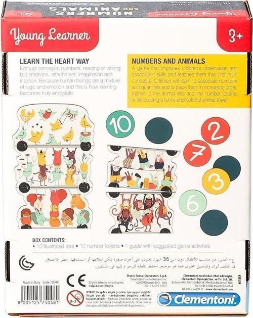 75048TR Young Learner - Sayılar ve Hayvanlar +3 yaş