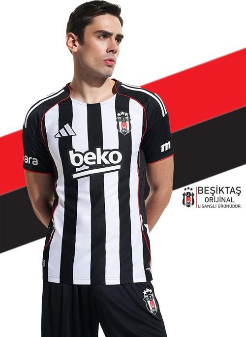 Orijinal Lisanslı 25/26 Siyah Beyaz Çubuklu Forma