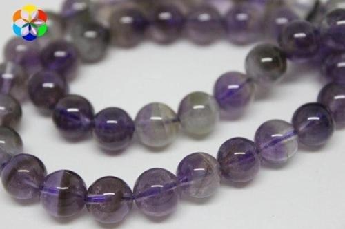Ametist Taşı Yarım Dizi 8mm (18cm Uzunluğundadır)