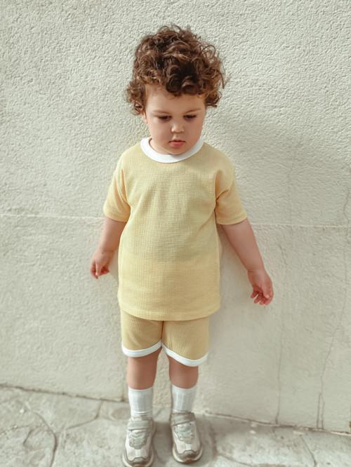 Oversize Waffle Takım