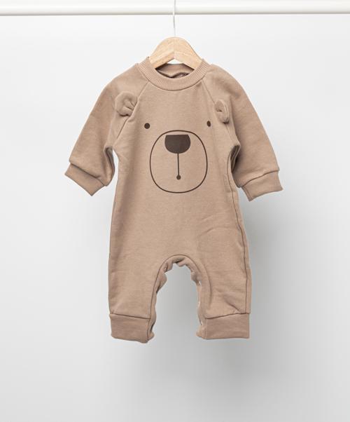 Ayıcık Baskılı Üç İp Tulum