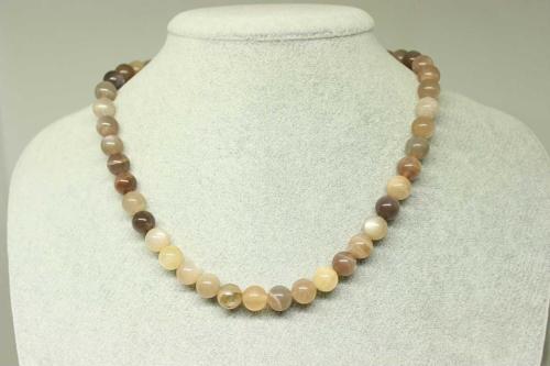 Güneş Taşı Royal Kolye 8mm (klipsli)