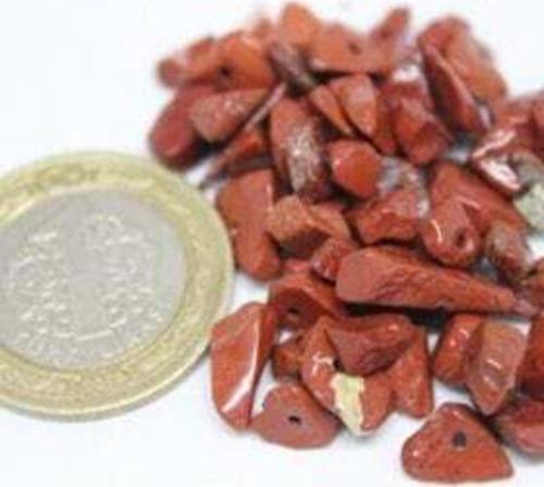 Delikli Jasper Taşı Mini Boy 50 Adet