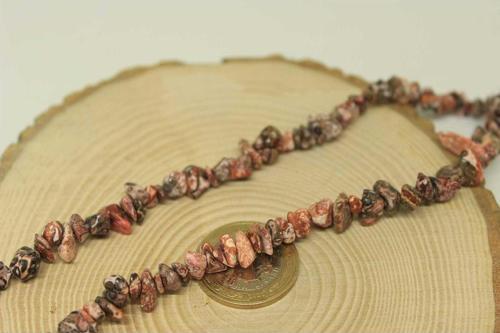 Delikli Jasper Taşı Mini Boy 50 Adet (24275-50)