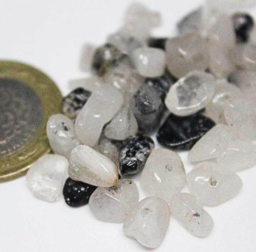 Delikli Rutil Kuvars Taşı Mini Boy 50 Adet