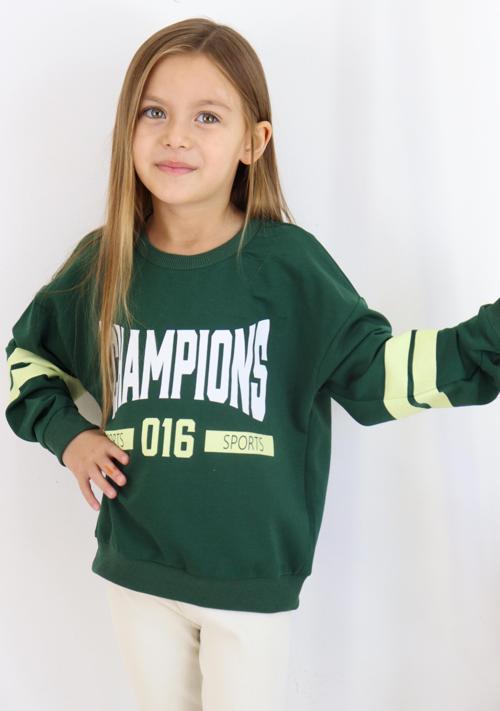 Champions Baskılı Sweat