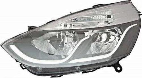 Renault Clio Iv  Hatcback/Grandtour 2016- Far Sol Beyaz Çıtalı / Motorlu (Oem No:260608629R)
