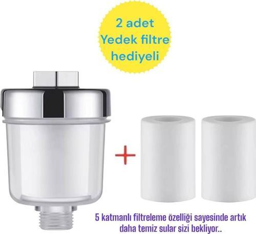 2 Adet Yedek Filtreli Su Arıtma Filtresi