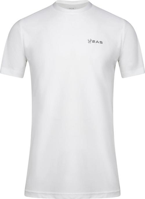 Capri Sıfır Yaka  T-Shirt Beyaz
