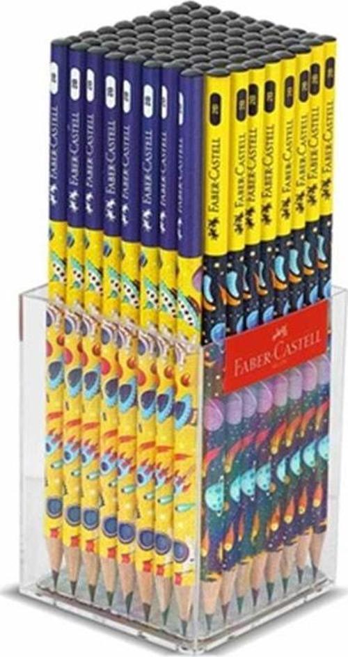 Faber-Castell Kurşun Kalem Uzay Macerası 2B 5244 000067 (72 Li Paket)
