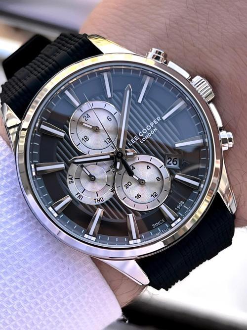 Silikon Kordon İç Fonksiyonları Aktif 5 Atm Suya Dayanıklı Erkek Kol Saati ELC.08183.361