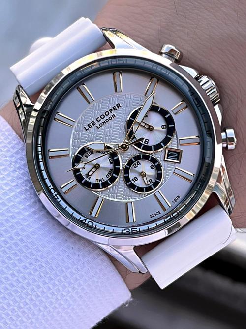 Silikon Kordon İç Fonksiyonları Aktif 5 Atm Suya Dayanıklı Erkek Kol Saati ELC.08170.333