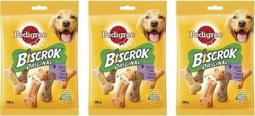 Biscrok Bisküvi Köpek Ödül Maması 200 gr x 3 Adet
