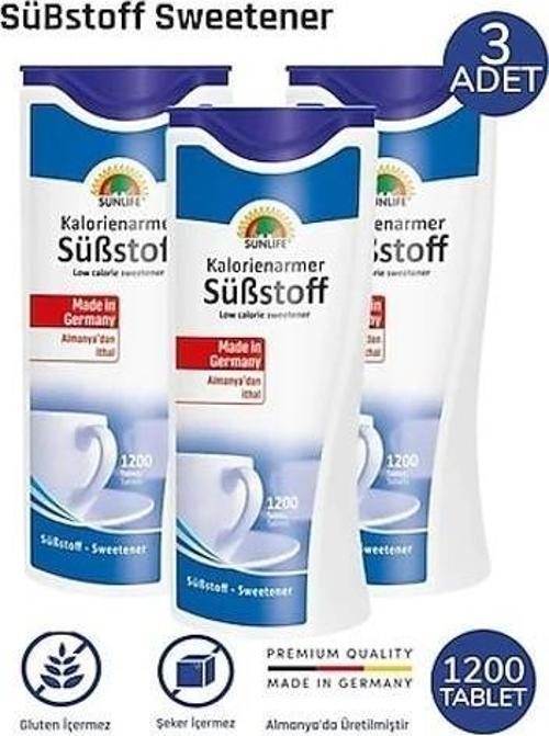 Substoff Tatlandırıcı 1200 Tablet 3'lü