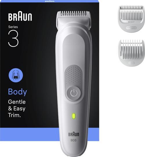 Vücut Tıraş Makinesi Series 3, +3 Aksesuar, Su Geçirmez, BG3530