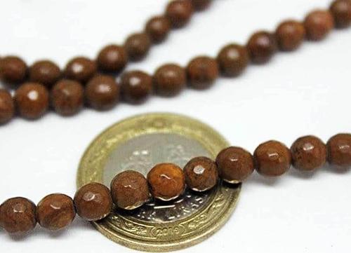 Jasper Taşı Faset Kesim 6mm/10 Adet (9879-1)