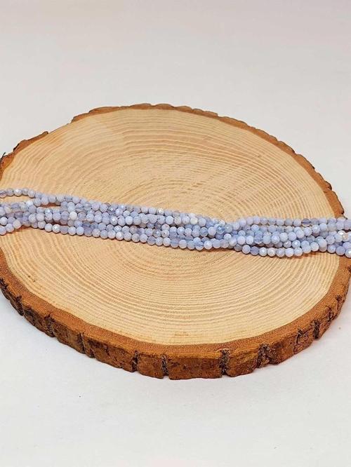 Kalsedon Taşı Dizi 3mm