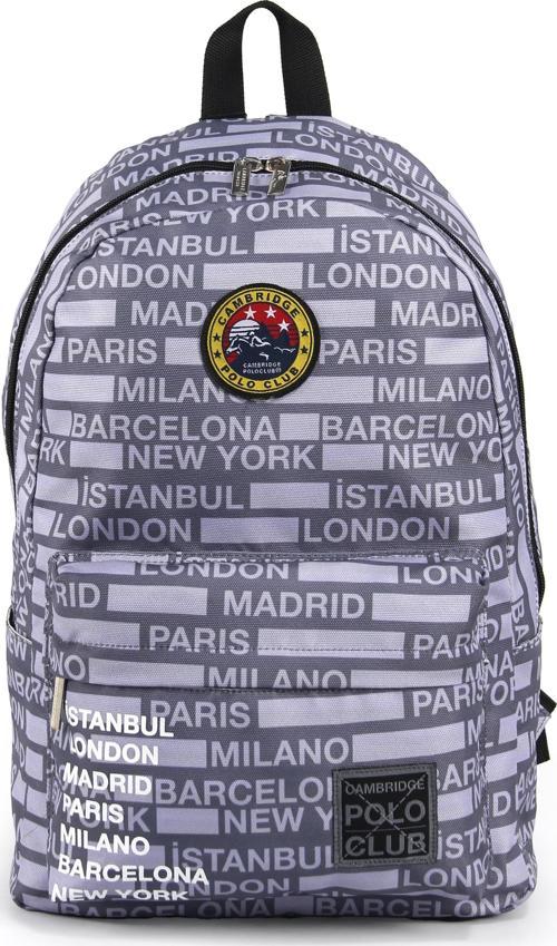 Cities Ön Bölmeli Unisex Sırt Çantası