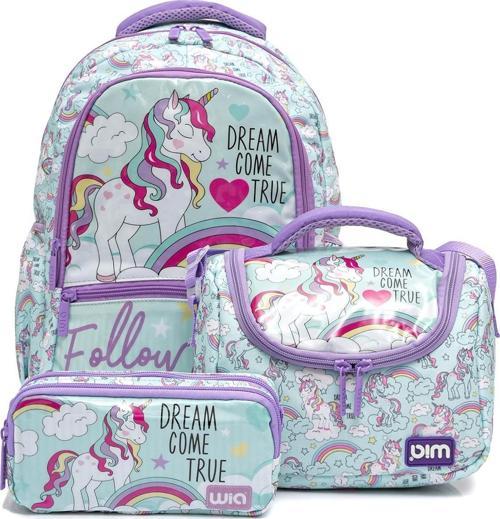Soft Unicorn Kız Çocuk Okul Seti