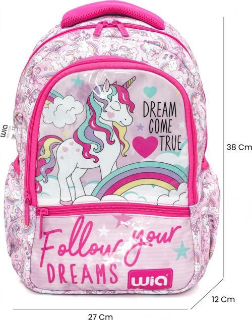 Soft Unicorn Kız Çocuk İlkokul Çantası