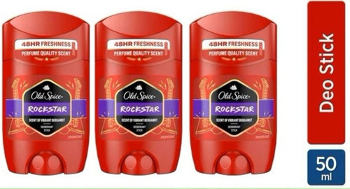 Rockstar Deodorant Stick 50 ml - 3 Adet