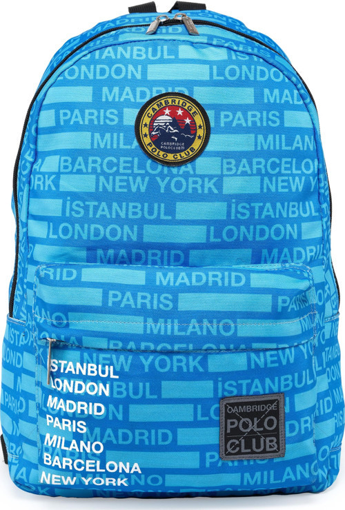 Cities Ön Bölmeli Unisex Sırt Çantası
