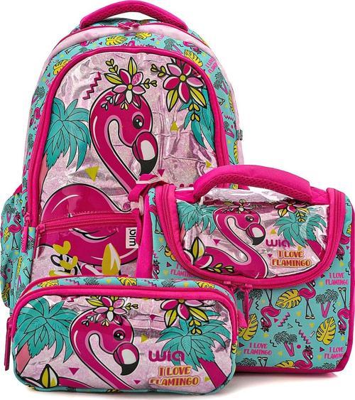 Palm Flamingo Kız Çocuk Okul Seti