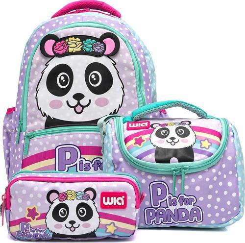 Crowned Panda Kız Çocuk Okul Seti