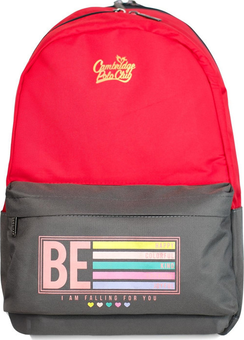 Be Happy Çift Ana Bölmeli Unisex Çocuk İlkokul Çantası