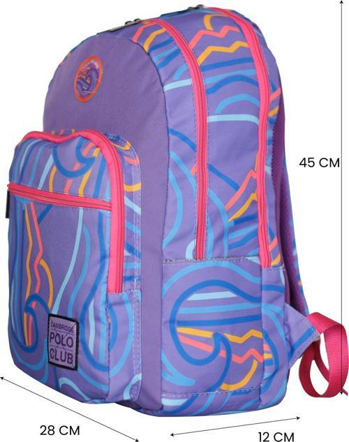 Wave Çok Gözlü Unisex Çocuk İlkokul Çantası